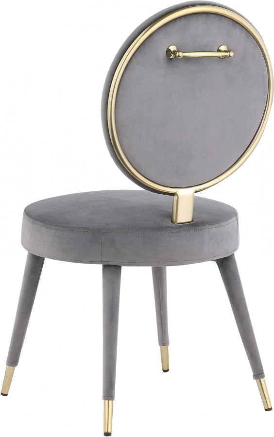 NAVY BLUE DINING CHAIR|SET OF 2