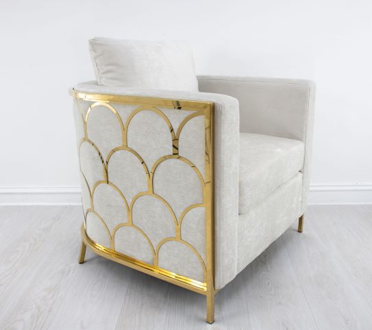 Verona Gold Accent Chairs