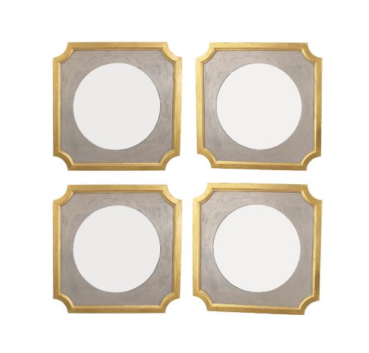CHAMPAGNE AND GOLD MIRROR/